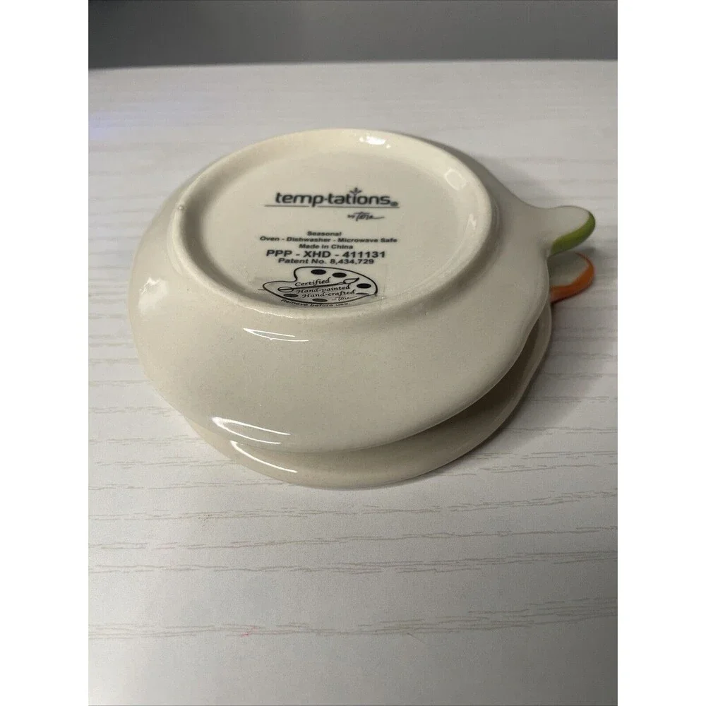 Temp-tations Flip n Sip Mugs Set of 2 Harvest Fall Ceramic Drinkware